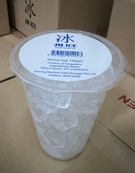 Cup Ice $1.20/cup; 15 cup per ctn