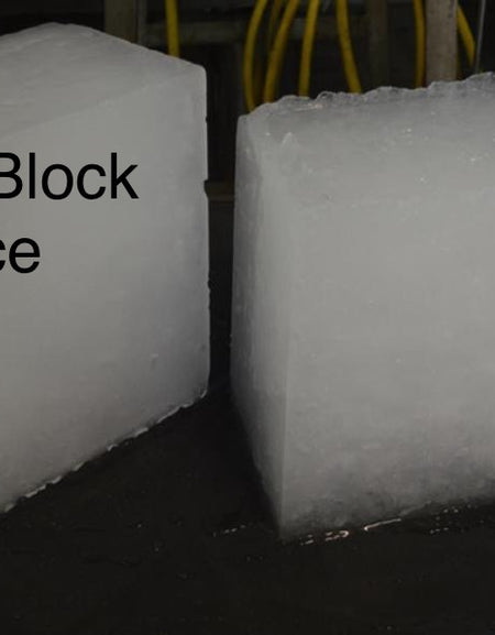Block  Ice (2 block per bag)  $12.00.  Advance order needed