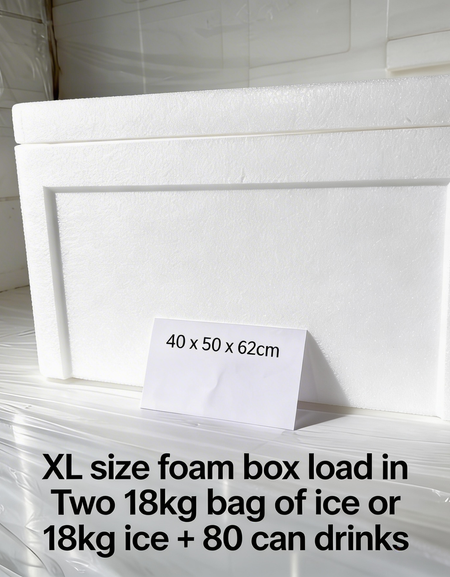 Foam Box (XL)  Size: 40x50x62cm. Advance order needed