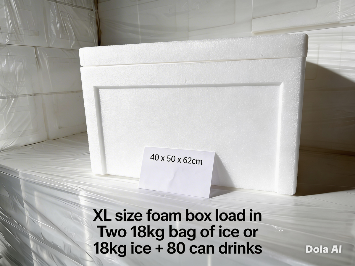 Foam Box (XL)  Size: 40x50x62cm. Advance order needed