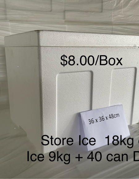 Foam Box (L) Size:36x36x48cm (Advance order needed)