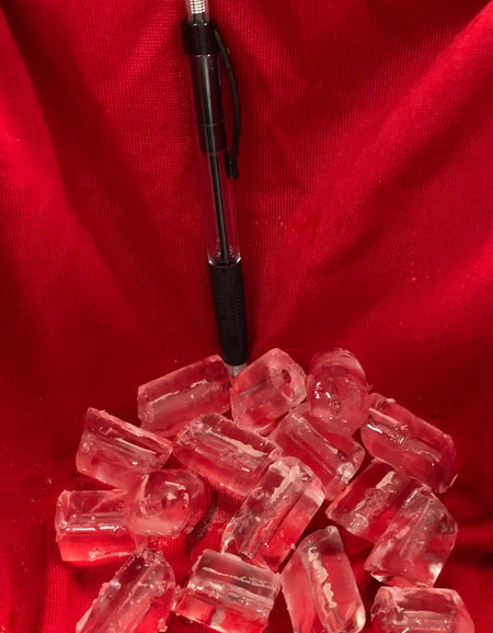 2cm Baby Tube Ice; 18kg/bag @ $10.00