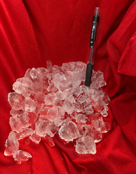 Crush Ice 18kg/bag @ $10.00; Advance order.