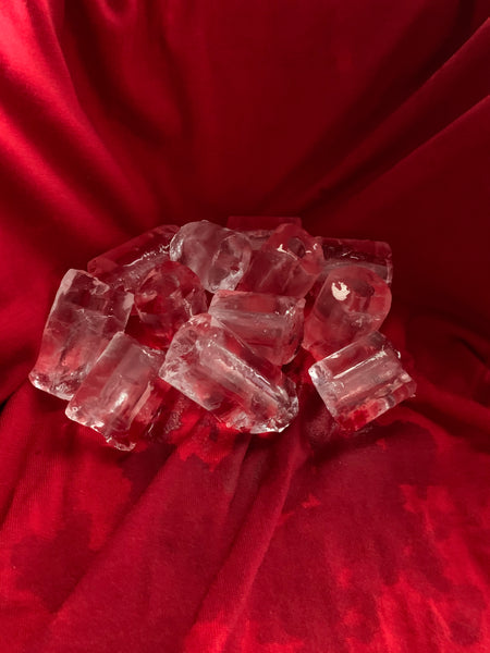 4cm Tube Ice; 18kg/bag @ $10.00